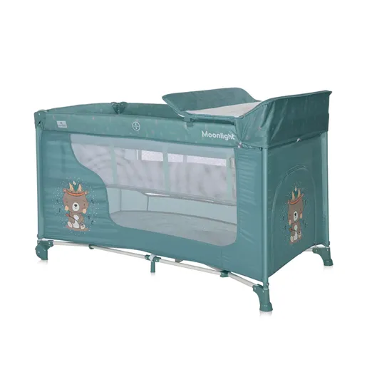 Lorelli prenosivi krevet MOONLIGHT 2 NIVOA - ARTIC INDIAN (2023) (10080412361)