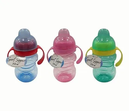 Lorelli sportska šolja sa slamčicom, 250ml (10200950000)