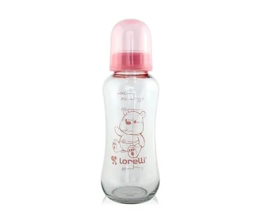 Lorelli staklena flašica Blush Pink 240ml (10200620003)
