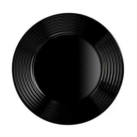 Luminarc plitki tanjir HARENA 25cm crni