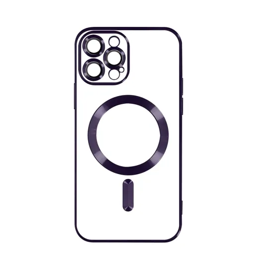Magsafe iPhone 16 Pro, Lila Silikonska Maska