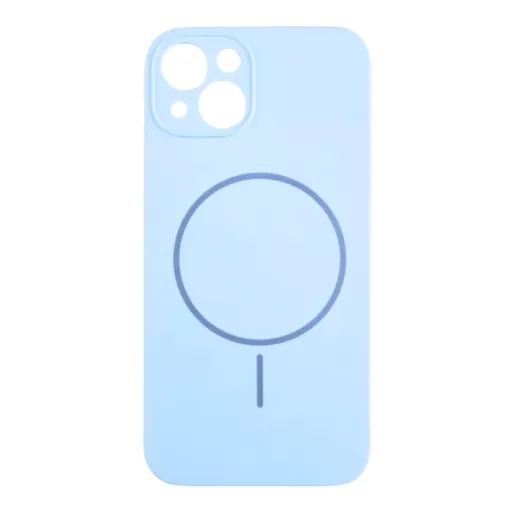 Magsafe Lux iPhone 15, Blue Silikonska Maska