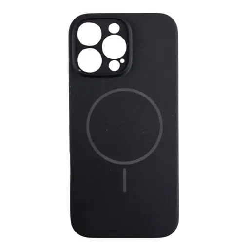 Magsafe Lux iPhone 16 Pro, Black Silikonska Maska