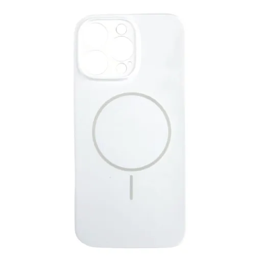 Magsafe Lux iPhone 16 Pro, White Silikonska Maska
