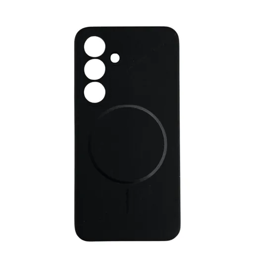 Magsafe Lux Samsung S25+, Black Silikonska Maska