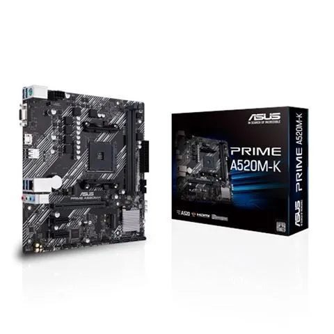 Matična ploča Asus PRIME A520M-K, AMD A520, AM4, mATX