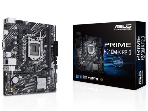 Matična ploča Asus PRIME H510M-K R2.0, Intel H510, LGA1200, mATX
