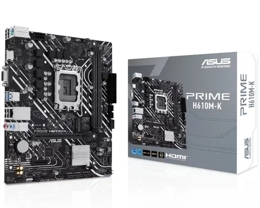 Matična ploča Asus PRIME H610M-K, Intel H610, LGA1700, mATX