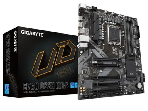 Matična ploča Gigabyte B760 DS3H DDR4, Intel B760, LGA1700, ATX