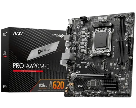 Matična ploča MSI PRO A620M-E, AMD A620, AM5, mATX