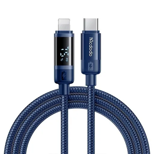 Mcdodo CA-5211, 36W, Tip-C na Lightning, 1,2m, Blue Kabl