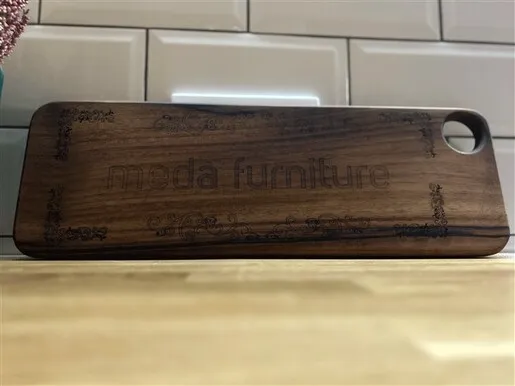 Meda furniture Daska za serviranje Servantes od oraha kvad