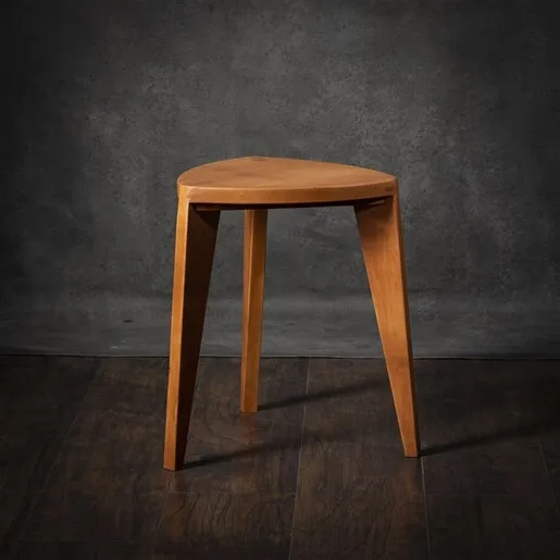 Meda furniture Drvena hoklica Terca M Trešnja