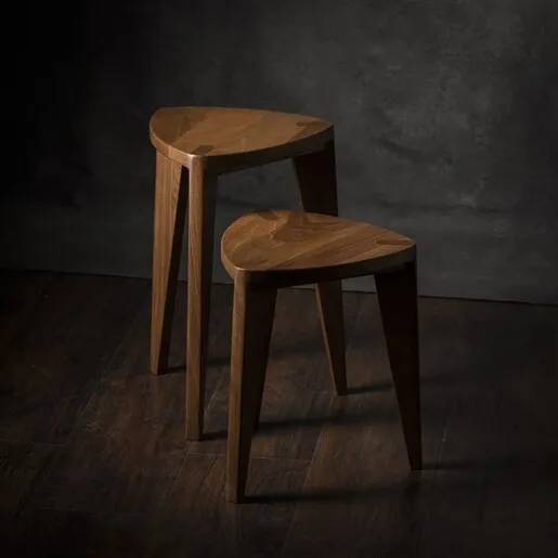 Meda furniture Stočići od drveta Orah M (set)