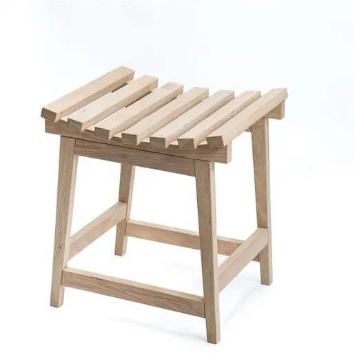 Meda furniture Stolica za kupatilo Hrast
