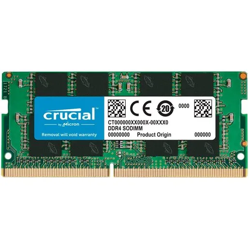 Memorija Crucial 16GB DDR4 3200MHz, SODIMM (CT16G4SFRA32A)