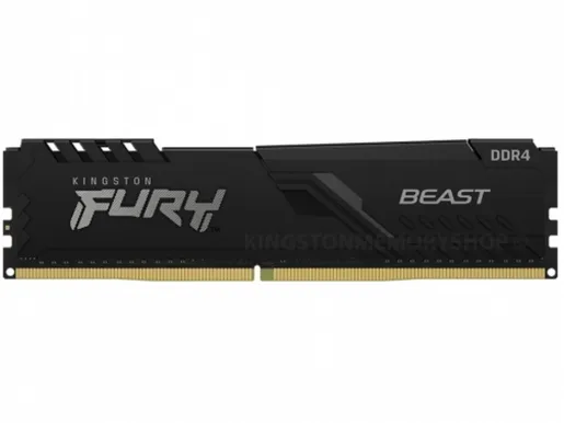 Memorija Kingston 16GB DDR4 3200MHz, Fury Beast, U-DIMM (KF432C16BB1/16)