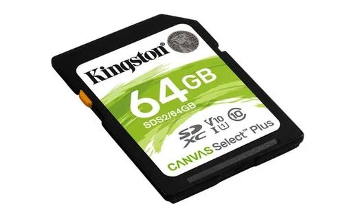 Memorijska kartica Kingston Canvas Select Plus, SDXC, 64GB, R100/W10 MB/s, U1 (SDS2/64GB)