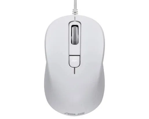 Miš ASUS MU101C Wired Blue Ray USB  beli