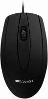 Miš CANYON CM-1 wired optical with 3 buttons, DPI 1000, crni
