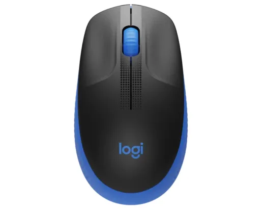 Miš LOGITECH M190 Full-Size Bežični (Plavi)