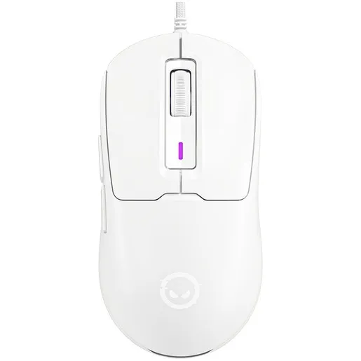 Miš LORGAR MSA10, Ultralight Wired Gaming Mouse Advanced, beli