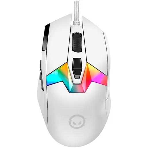 Miš LORGAR MSP80, 8000 Hz Gaming Pro, beli