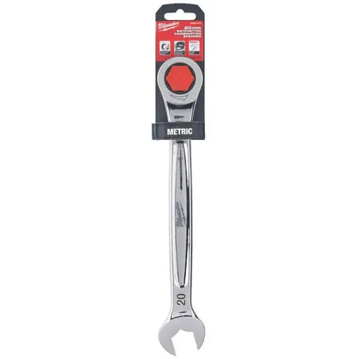 Milwaukee Kombinovani ključ, 20 mm, Maxbite Ratchet 4932471513