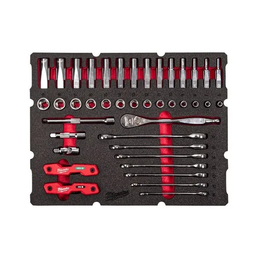Milwaukee PACKOUT umetak od pene sa alatom 39kom 4932493640