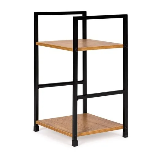 ModernHome  Drvena polica sa dva nivoa - loft wild oak