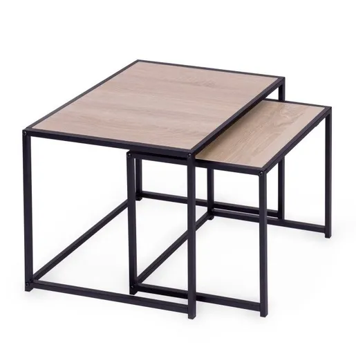 ModernHome  Klub sto loft, set od dva komada