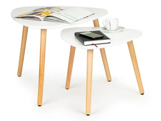 ModernHome  Klub sto ,set od sva komada drveni