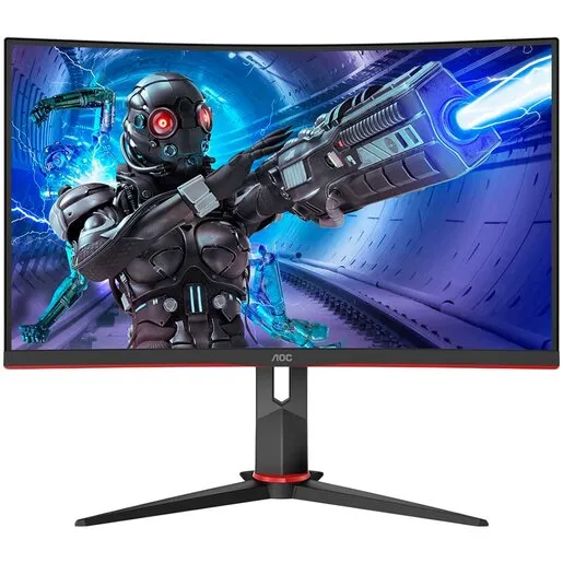 Monitor 23.6 AOC C24G2AE, FHD, VA, Freesync, zakrivljeni, 165Hz, 1ms, HDMI, DP, D-SUB, gaming
