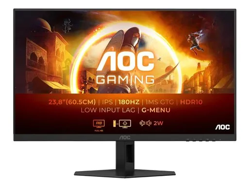 Monitor 23.8 AOC 24G4XE, FHD, IPS, 180Hz, 1ms, HDMIx2 ,DP gaming