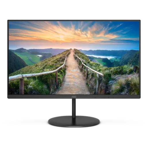 Monitor 27 AOC U27V4EA, 4K UHD, IPS, AdaptiveSync, 60Hz, 4ms, HDMI, DP