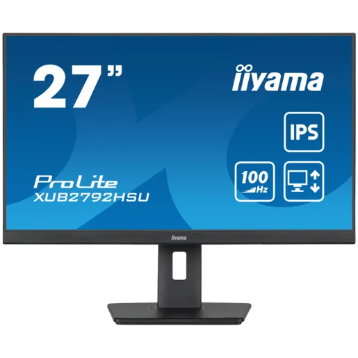 Monitor 27 IIYAMA ProLite XUB2792HSU-B6, FHD, IPS, AdaptiveSync, 100Hz, 0.4ms, HDMI, DP