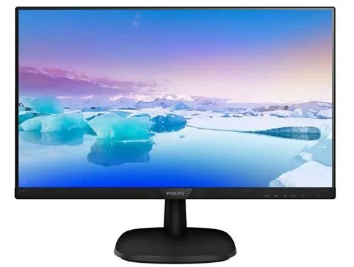 Monitor 27 PHILIPS 273V7QDSB/00, FHD, IPS, 60Hz, 5ms, HDMI, VGA, DVI-D