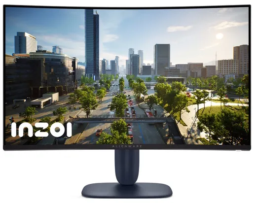 Monitor 31.5 DELL AW3225DM Alienware QHD, VA, zakrivljeni, FreeSync, 180Hz, 1ms, DP, HDMI, gaming
