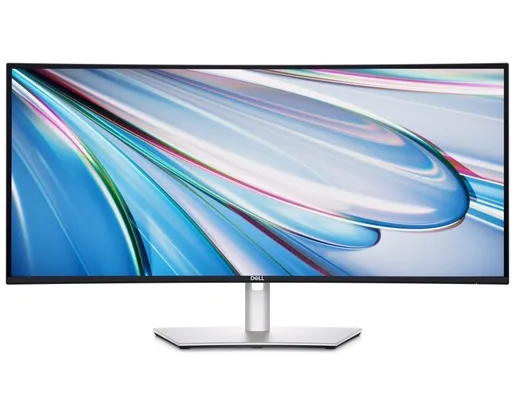 Monitor 34 DELL U3425WE, WQHD, IPS, zakrivljen, 120Hz, 5ms, HDMI, USB-A, USB-B, USB-C, DP