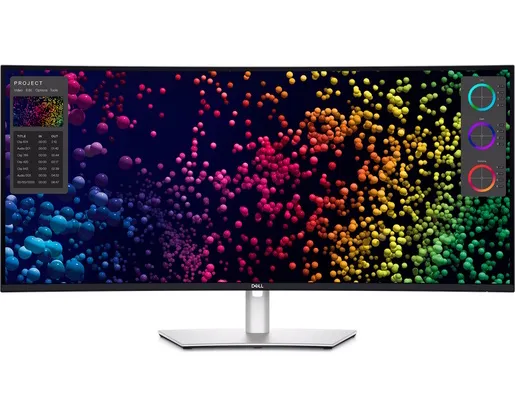 Monitor 39.7 DELL U4025QW, WUHD, IPS, 120Hz, 5ms, HDMI, DP, USB-C, USB-A, USB-B, zakrivljeni