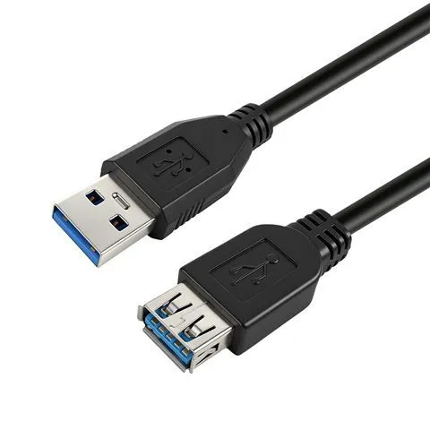 MS Kabl USB-A to USB-A, 3.0, 2 m, Female