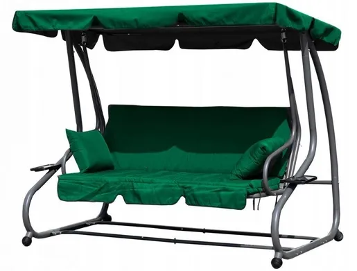 Multi Garden Baštenska ljuljaška - ležaljka 2u1 green G2025-B GREEN