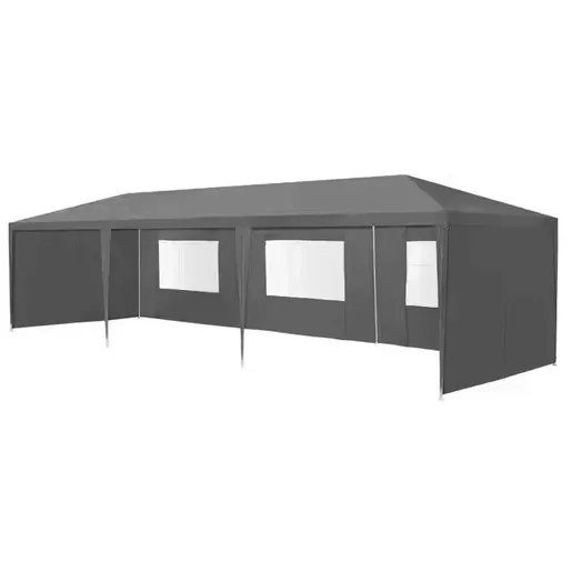 MultiGarden Baštenski šator, 3x9 m, 8 stranica, gray