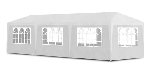 MultiGarden Baštenski šator, 3x9 m, 8 stranica, white