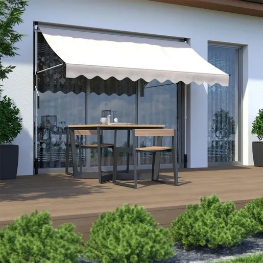MultiGarden Tenda za terasu i balkon sa podešavanjem visine 2x1.2m Beige Multigarden AW-016 2X1.2 B