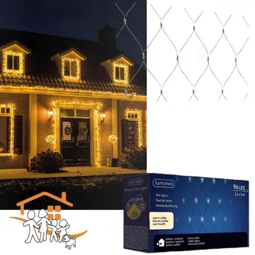 Novogodišnje LED net sijalica 100x130cm/96L 0.35kgs 494871