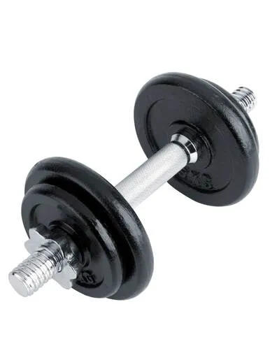 Orion dumbbel sa crnim diskovima - 10 kg