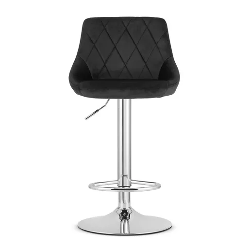 OSKAR Barska stolica Kast grey / chrom baza 3434_1-KAST