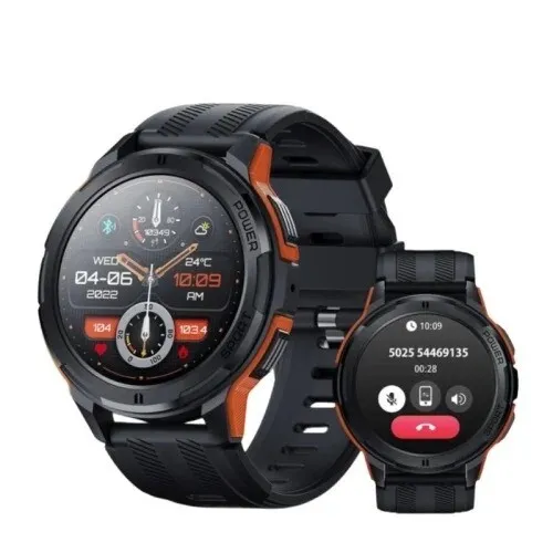 Oukitel BT10, Sport Rugged, Crno/narandžasti, Pametni sat