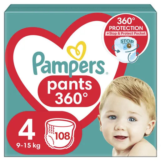 Pampers Pelene Pants MB 4 108 Kom